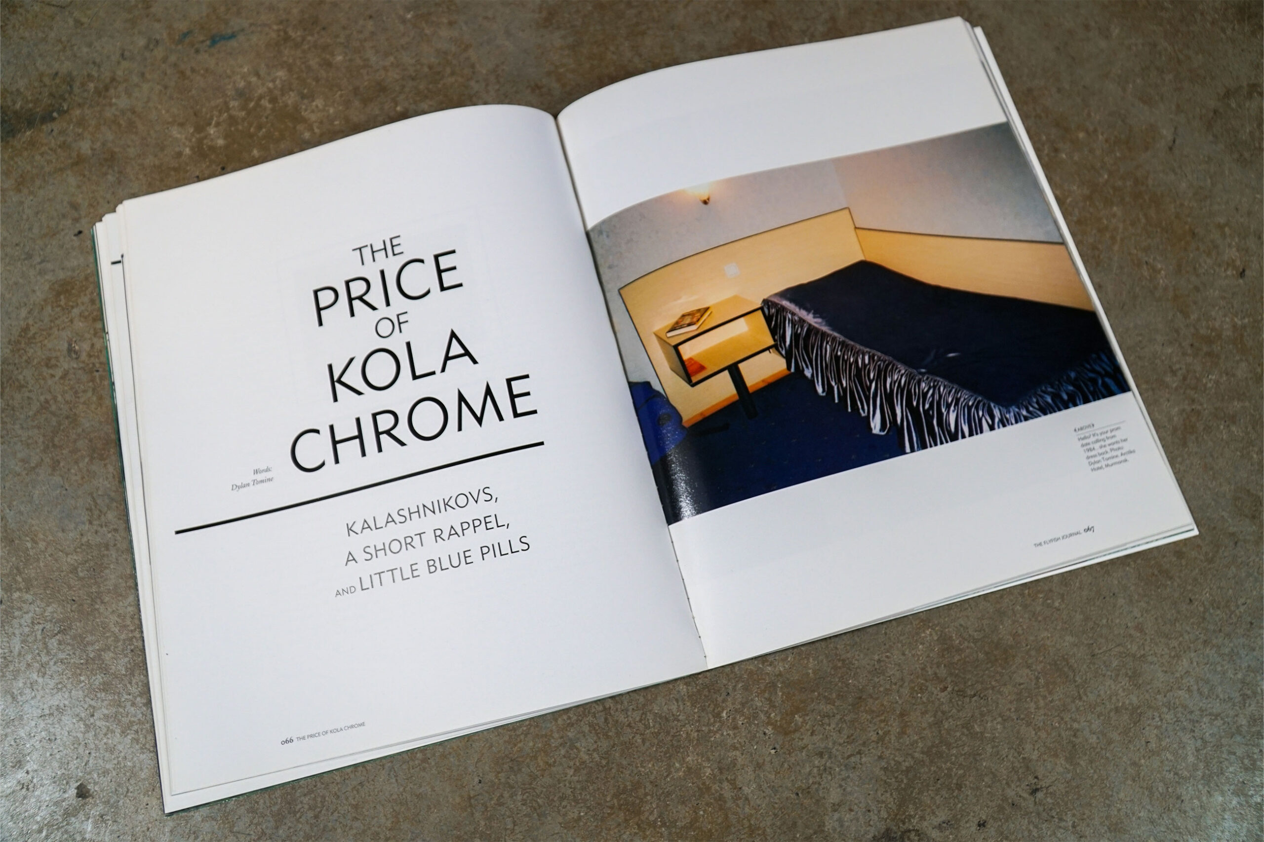 The Flyfish Journal Volume 1 Issue 1 Feature The Price of Kola Chrome