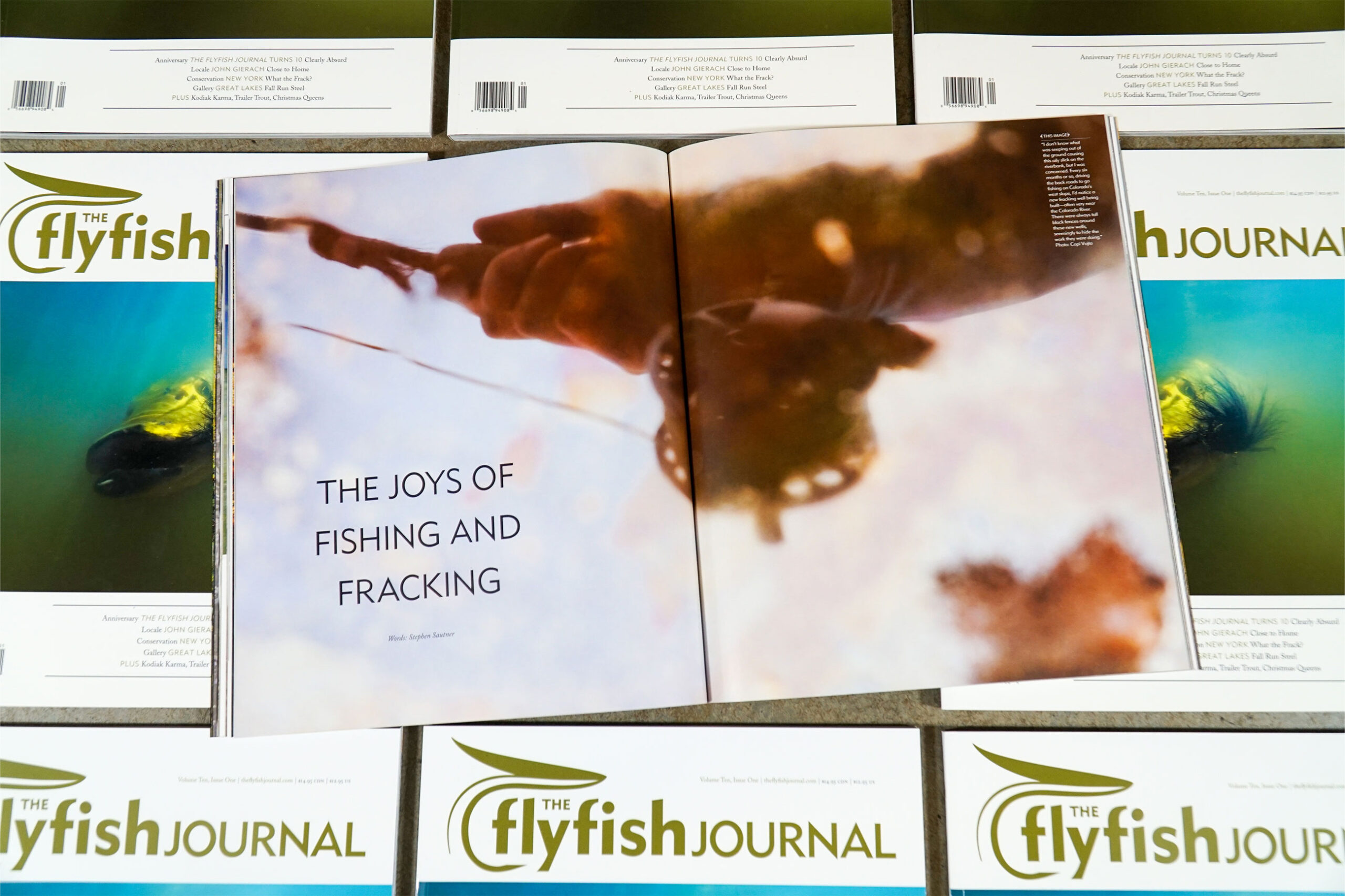 The Flyfish Journal Volume 10 Issue 1 Feature The Joys of Fishing and Fracking