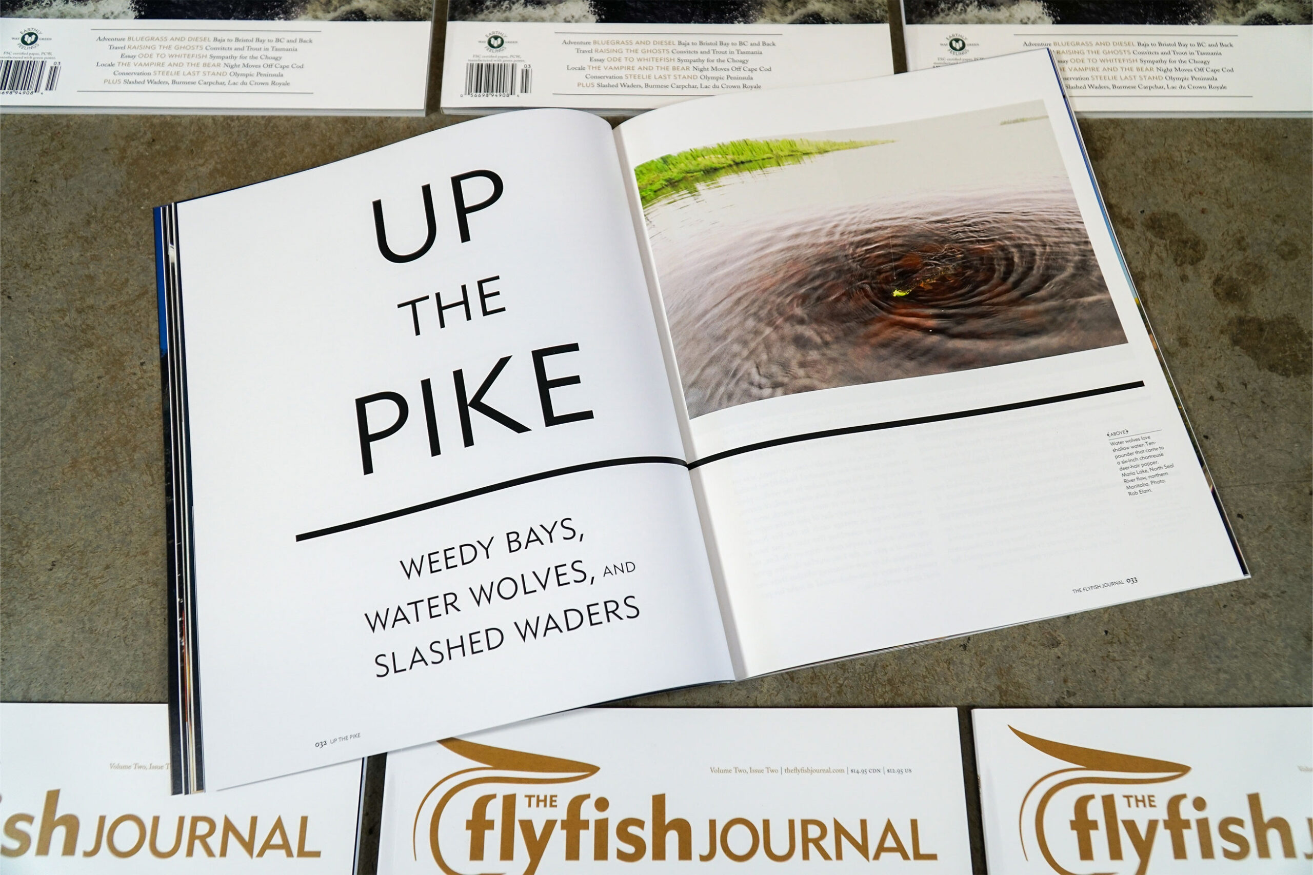 The Flyfish Journal Volume 2 Issue 2 Feature Up the Pike