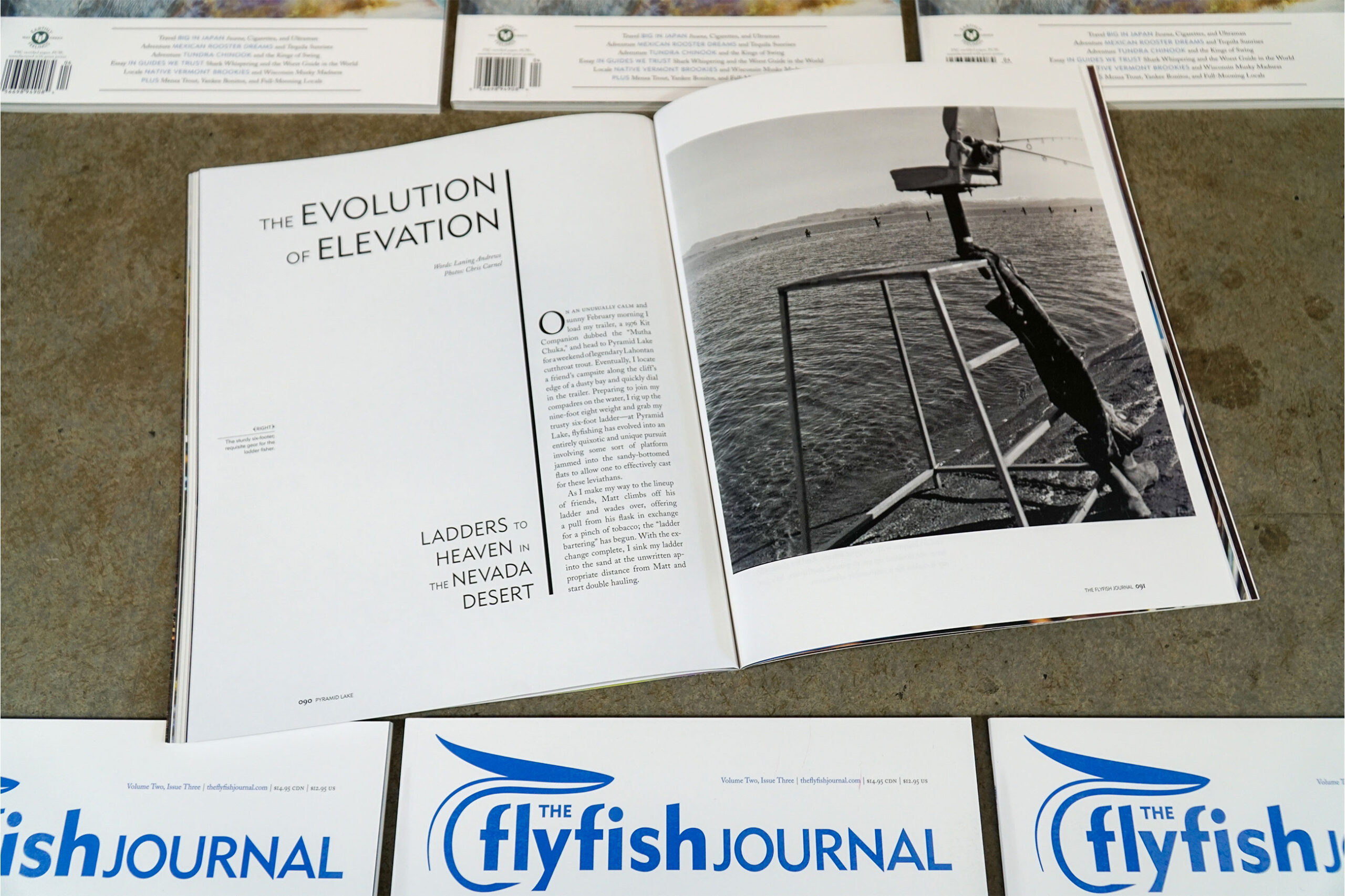 The Flyfish Journal Volume 2 Issue 3 Feature The Evolution of Elevation