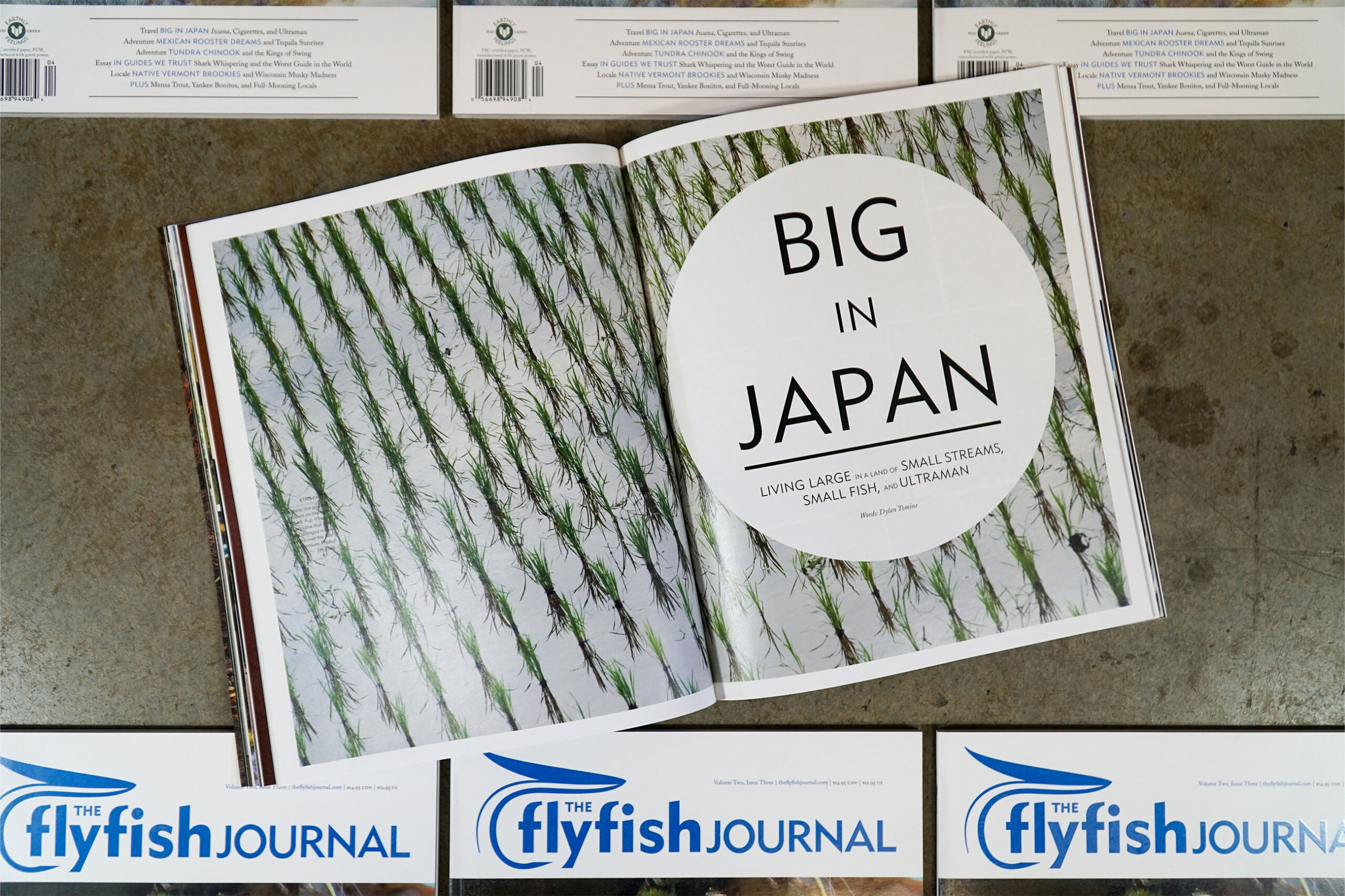 The Flyfish Journal Volume 2 Issue 3 Feature Big in Japan