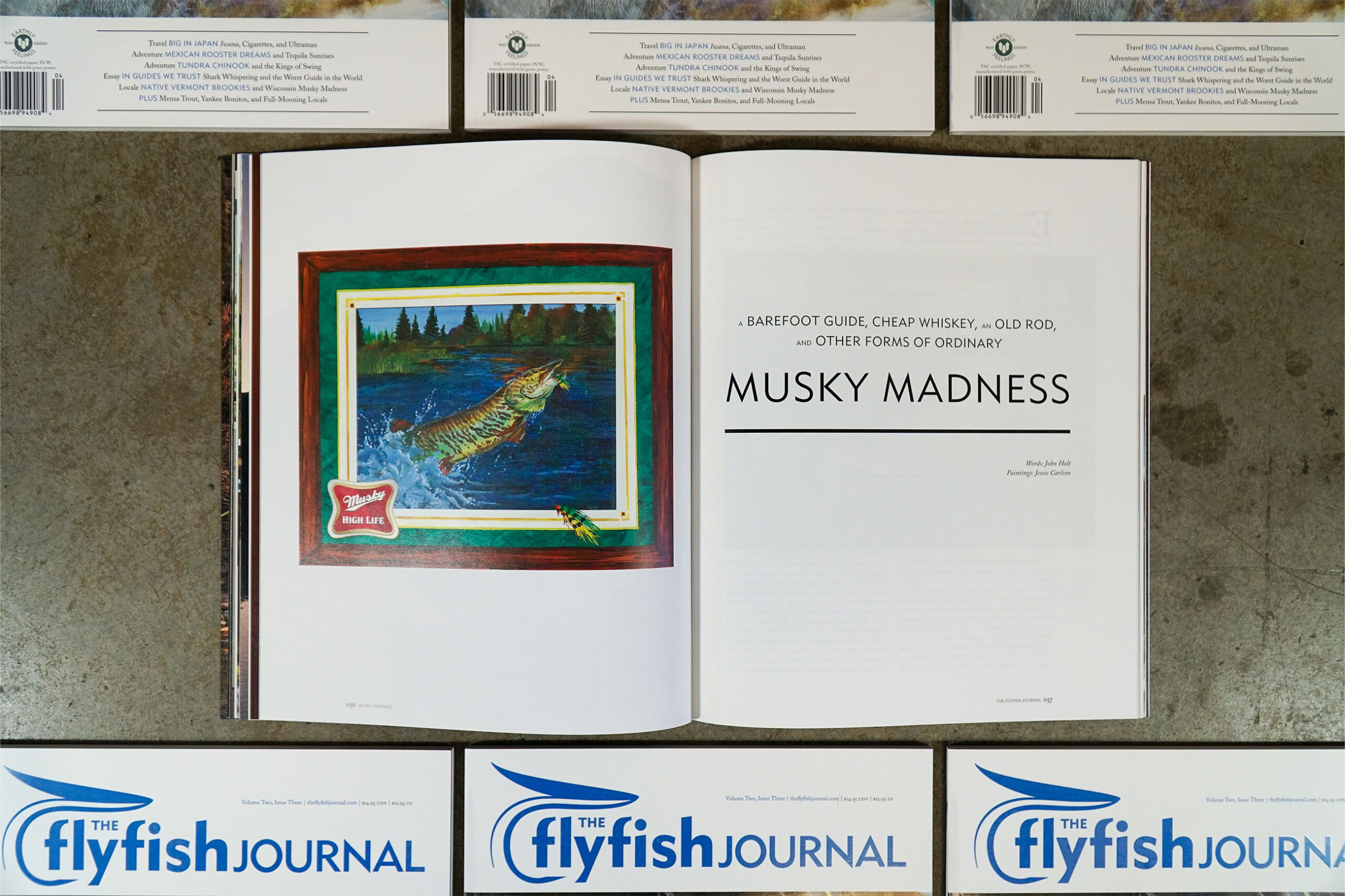 The Flyfish Journal Volume 2 Issue 3 Feature Musky Madness