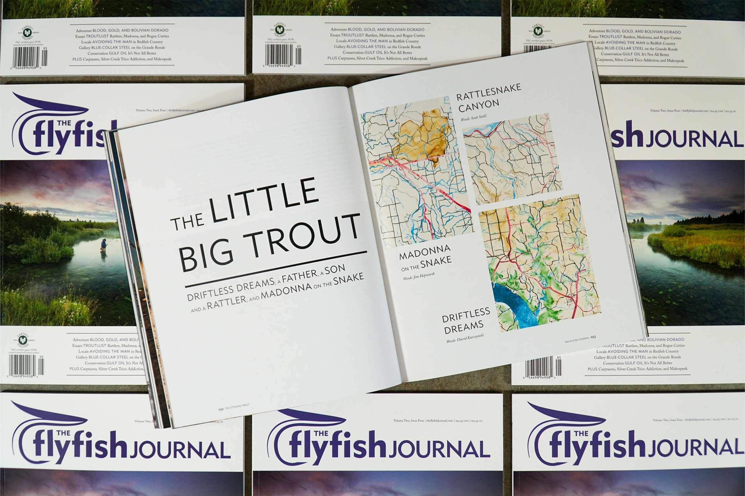 The Flyfish Journal Volume 2 Issue 4 Feature The Little Big Trout