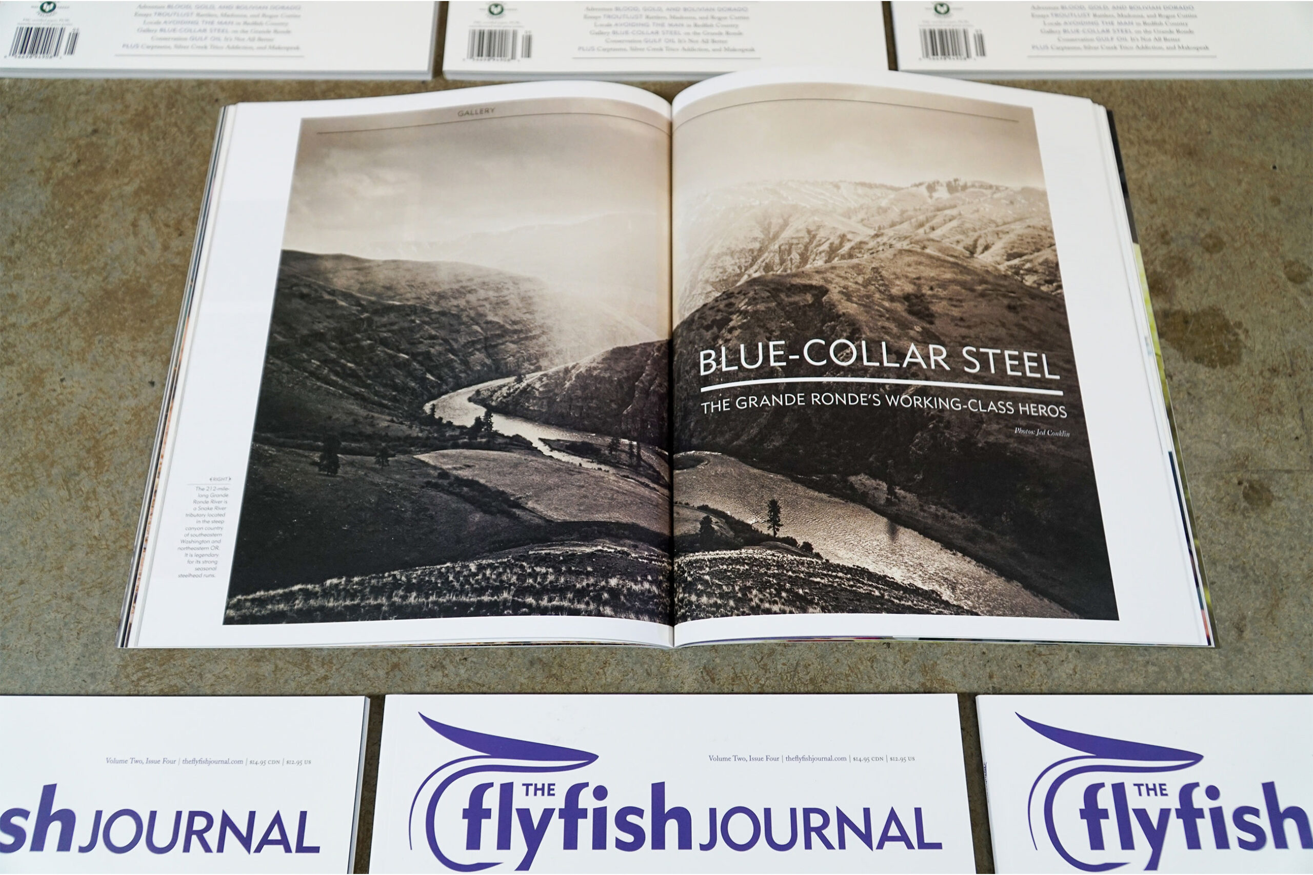 The Flyfish Journal Volume 2 Issue 4 Feature Blue Collar Steel