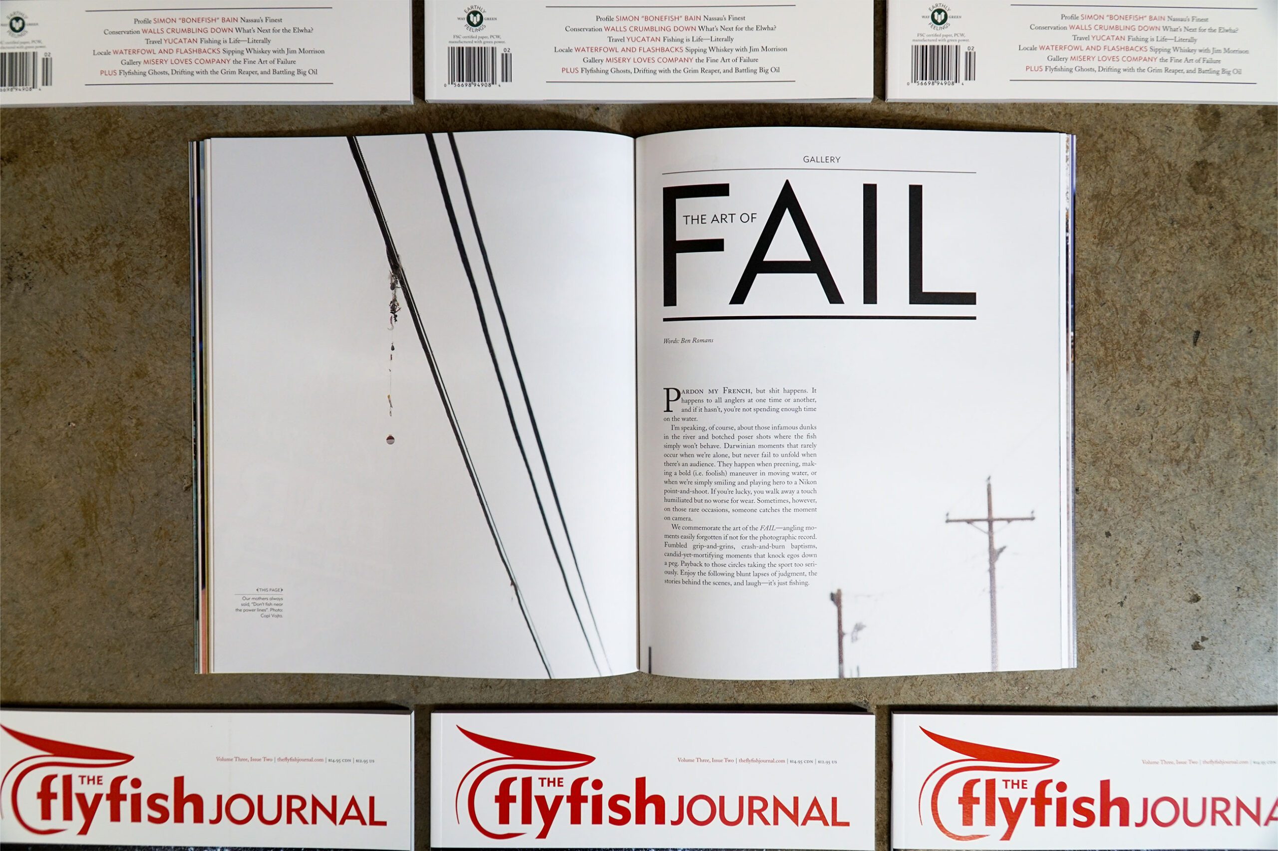 The Flyfish Journal Volume 3 Issue 2 Feature The Art of Fail