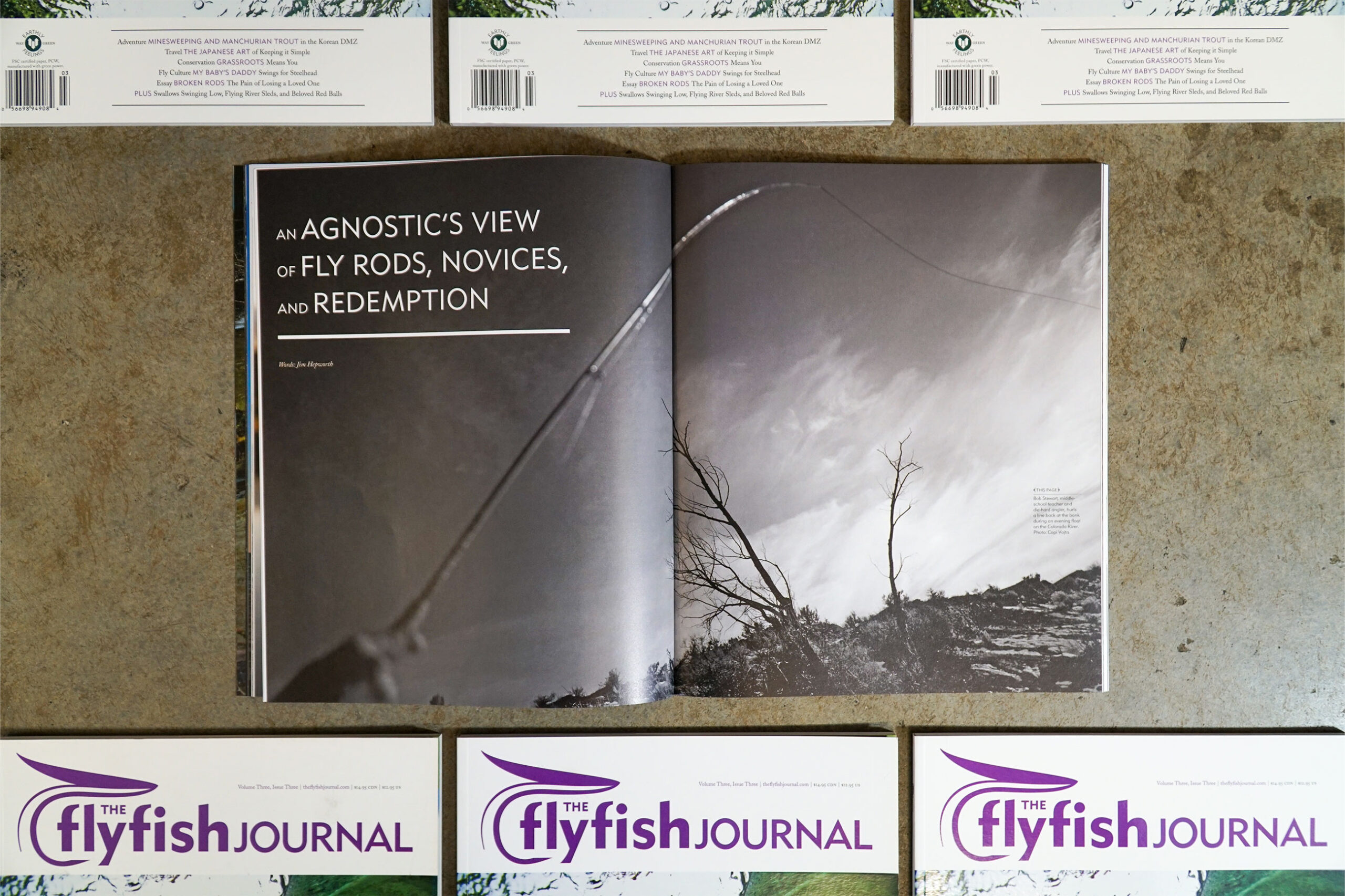 The Flyfish Journal Volume 3 Issue 3 Feature An Agnostic's View of Fly Rods, Novices, and Redemption
