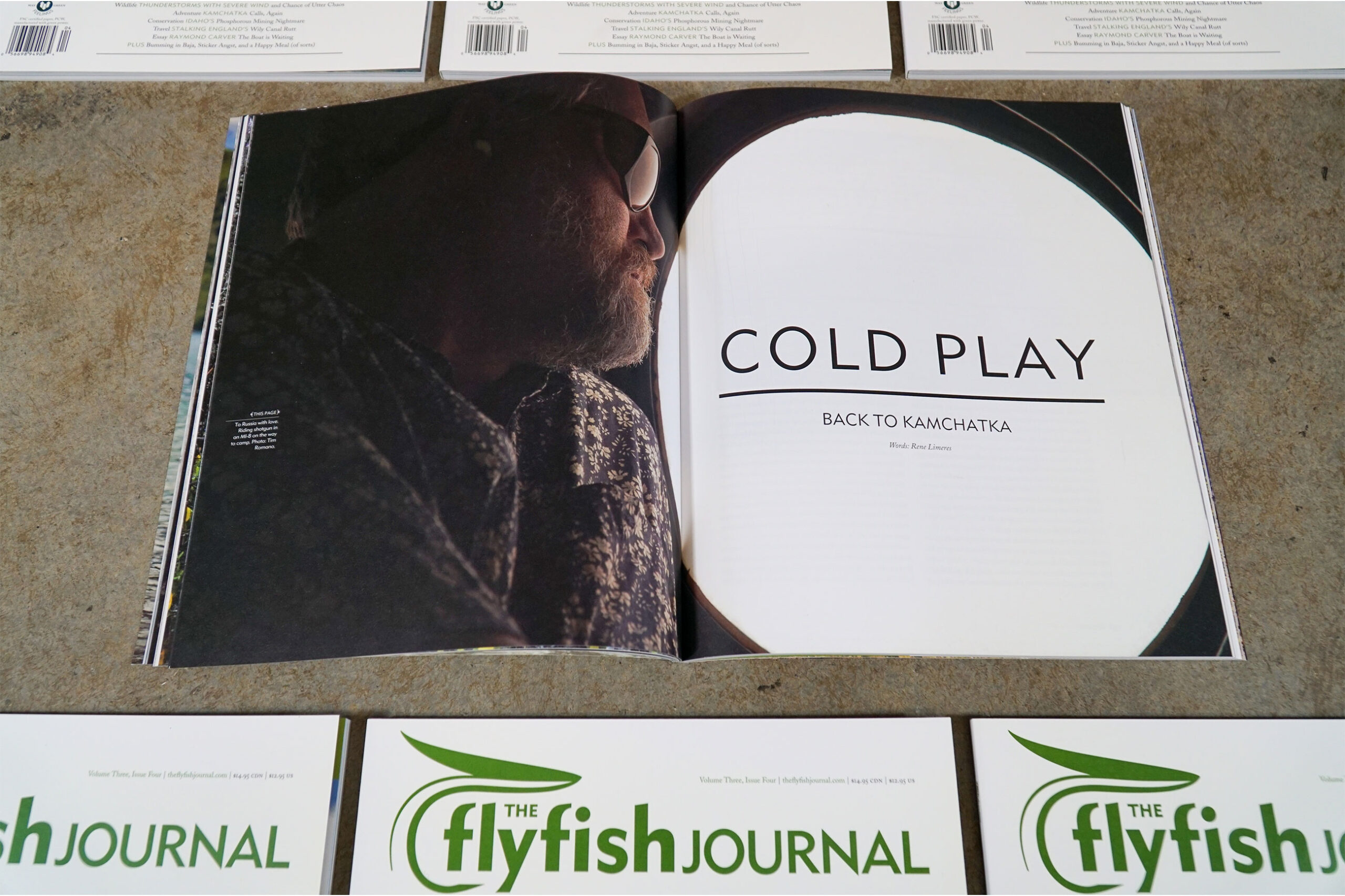 The Flyfish Journal Volume 3 Issue 4 Feature Cold Play