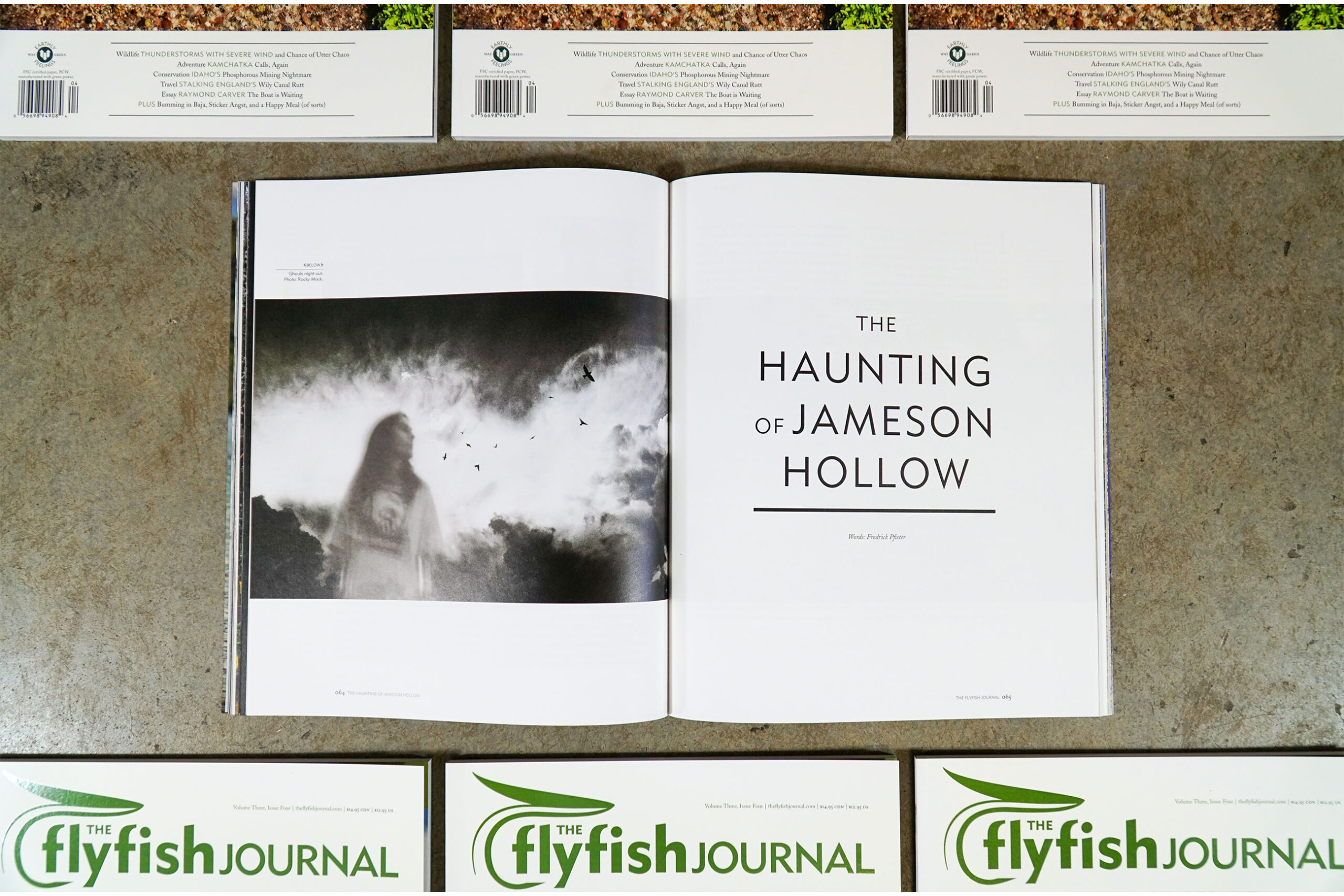 The Flyfish Journal Volume 3 Issue 4 Feature The Haunting of Jamestown Hollow