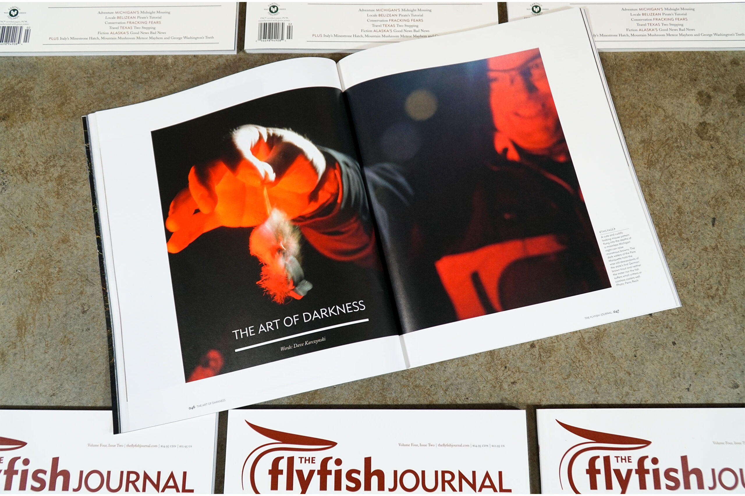 The Flyfish Journal Volume 4 Issue 2 Feature The Art of Darkness