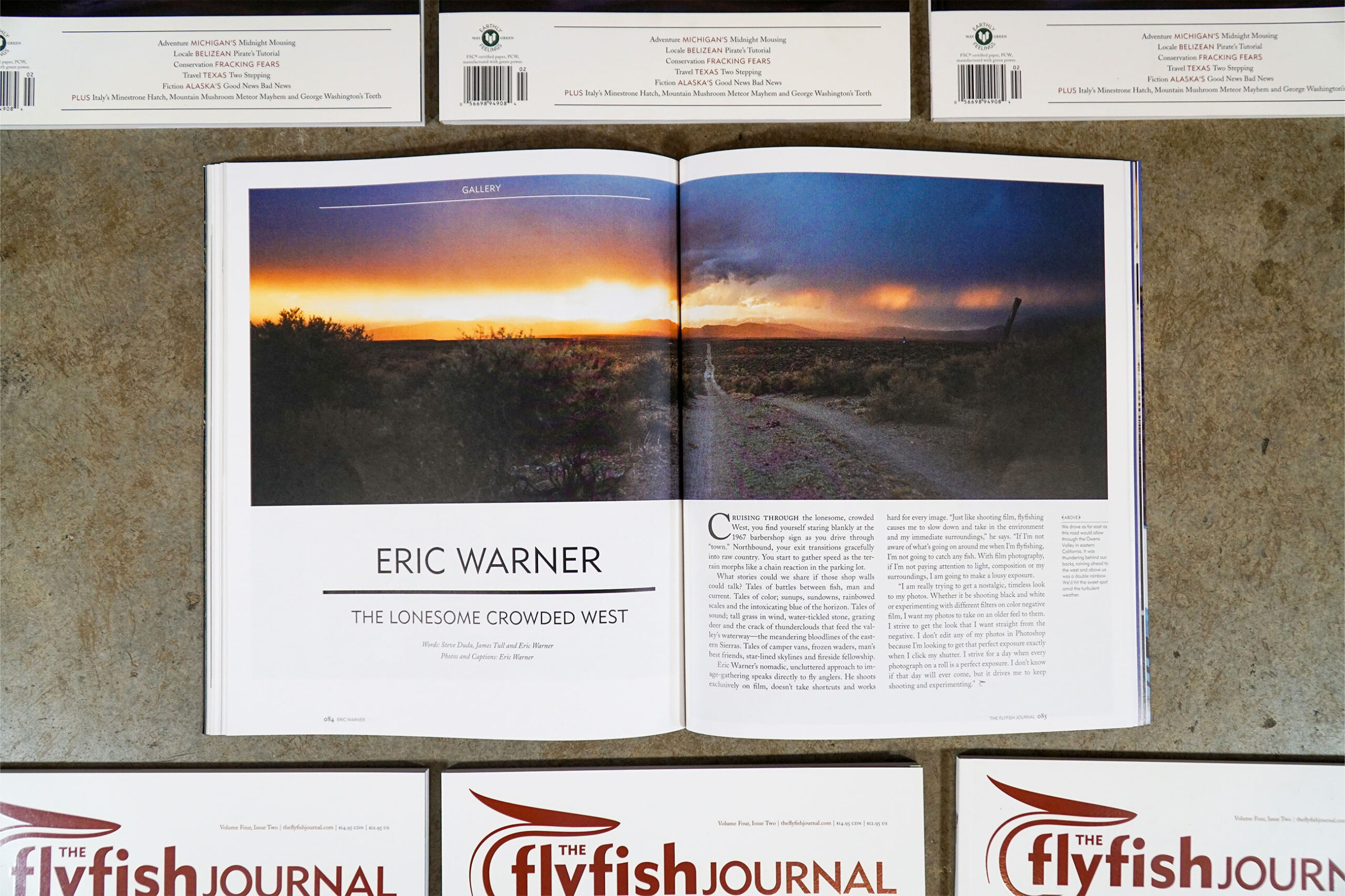 The Flyfish Journal Volume 4 Issue 2 Feature Eric Warner