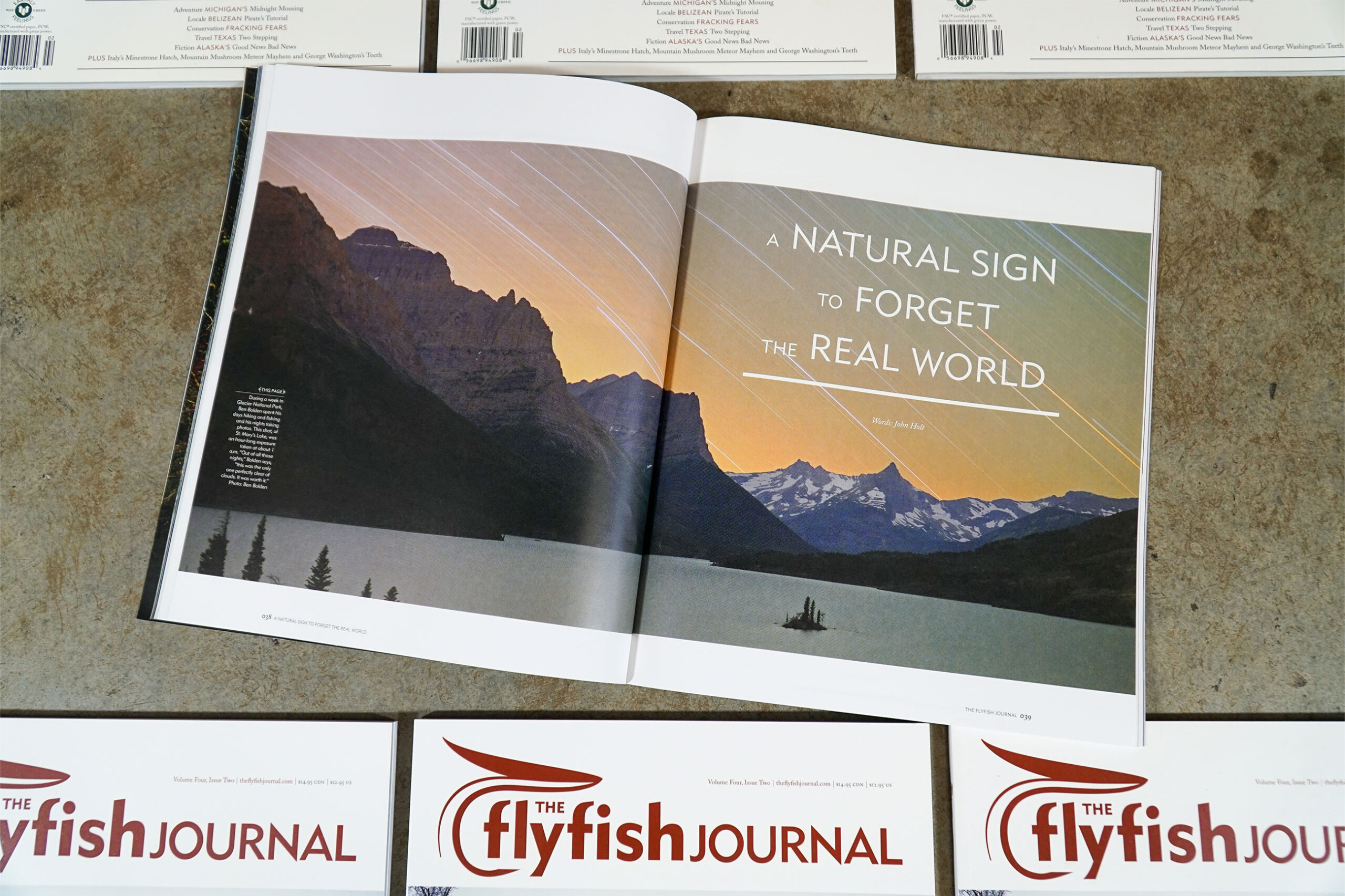The Flyfish Journal Volume 4 Issue 2 Feature The Natural Sign to Forget the Real World