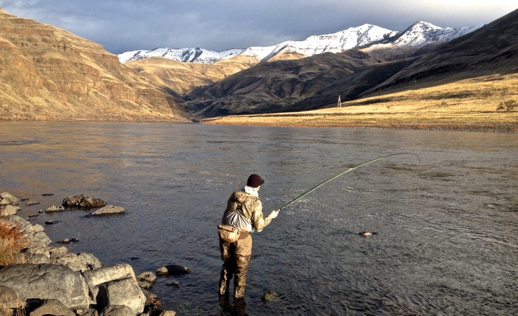 Flyfishing the Snake River