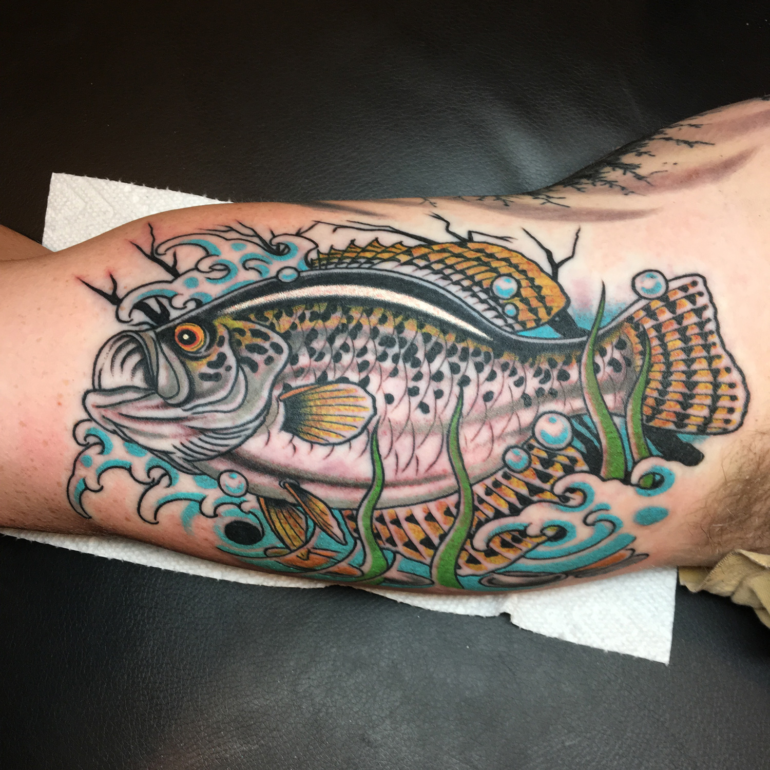 25 Amazing Fishing Tattoos - Tattoo Glee