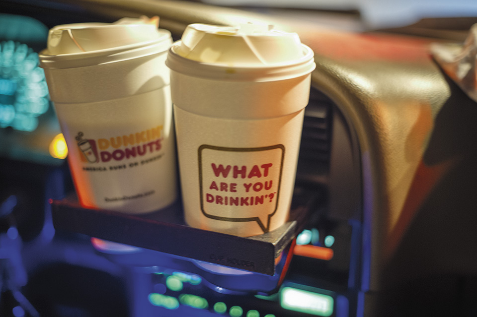 Dunkin’ coffee. Photo: Tim Romano